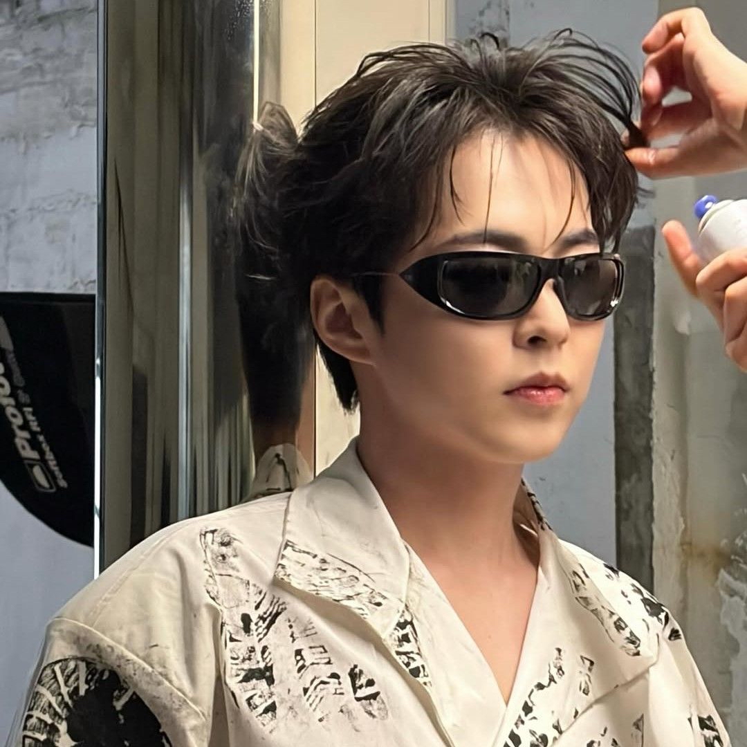 Recent activity shot of Xiumin (EXO)