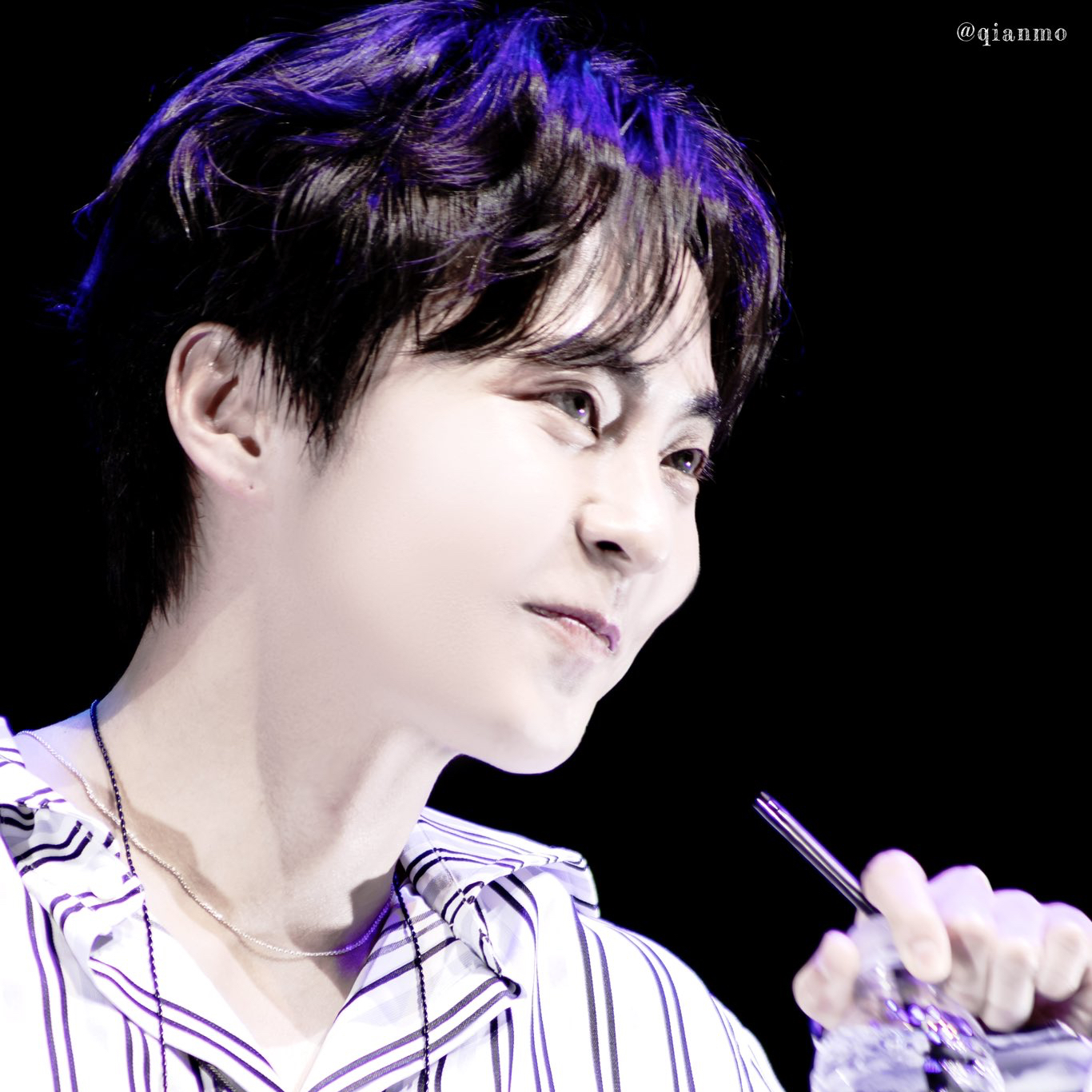 A moment captured by Xiumin (EXO)'s fan