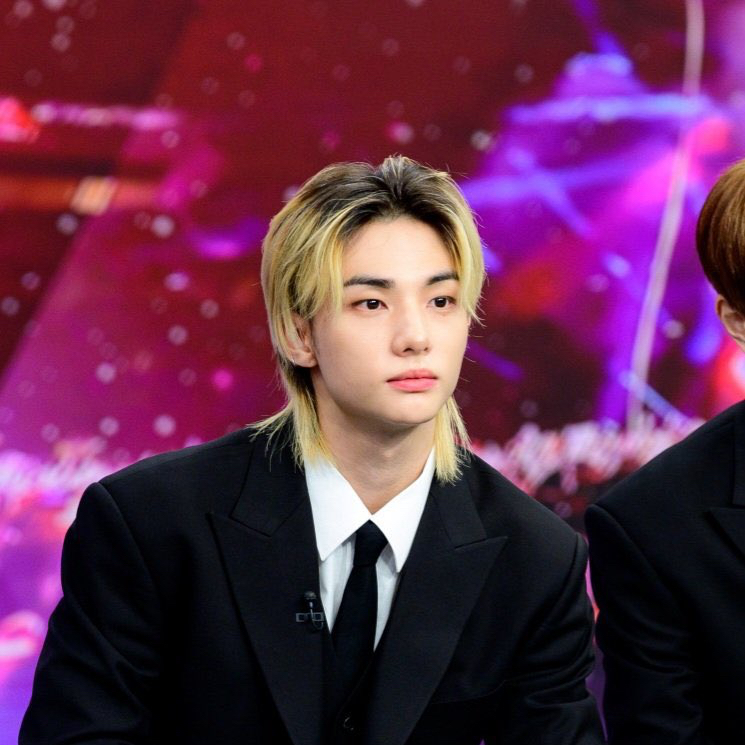 A moment captured by Hyunjin (Stray Kids)'s fan