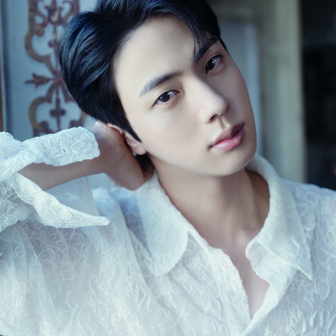 A moment captured by Jin (BTS)'s fan