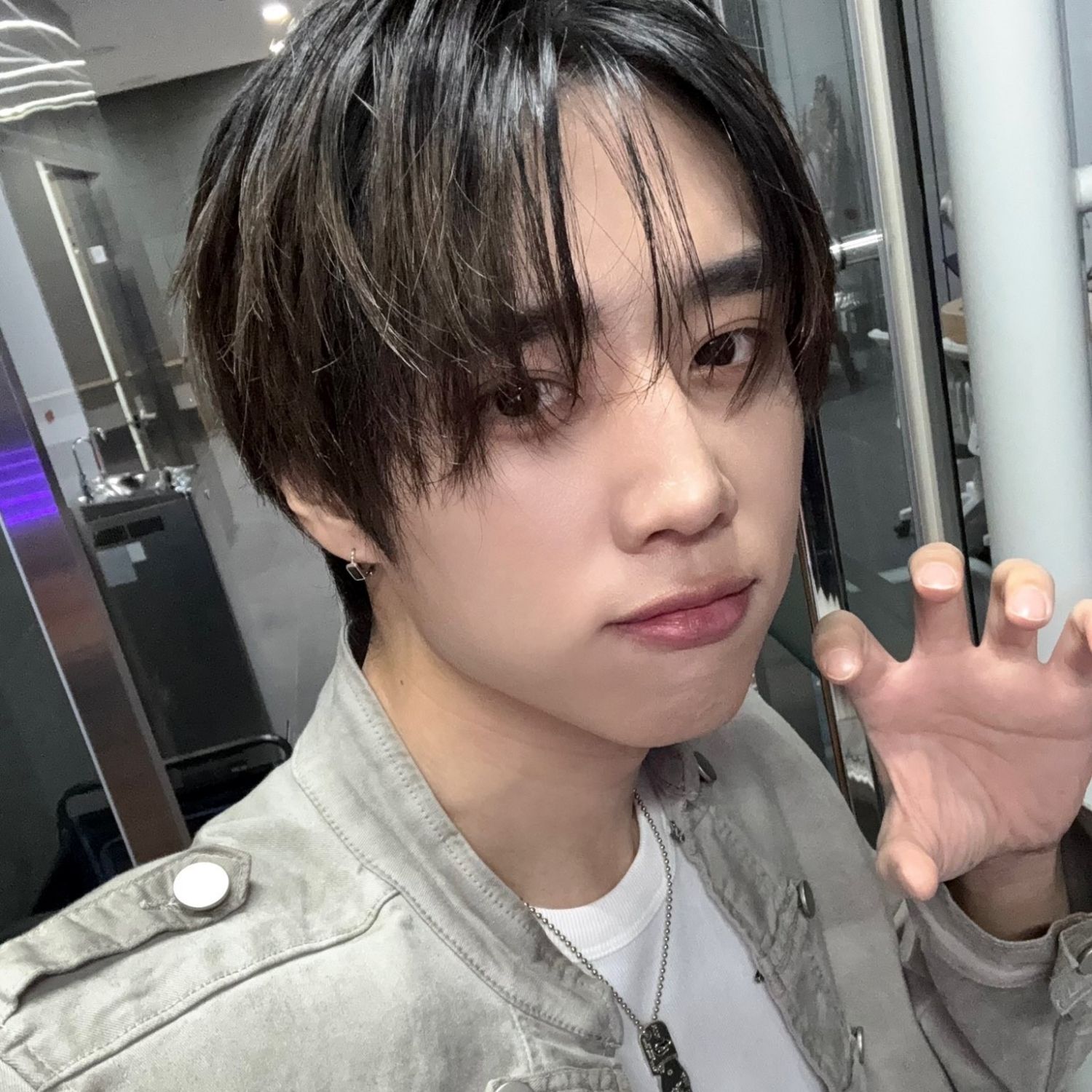 Recent activity shot of Sunwoo (THE BOYZ)