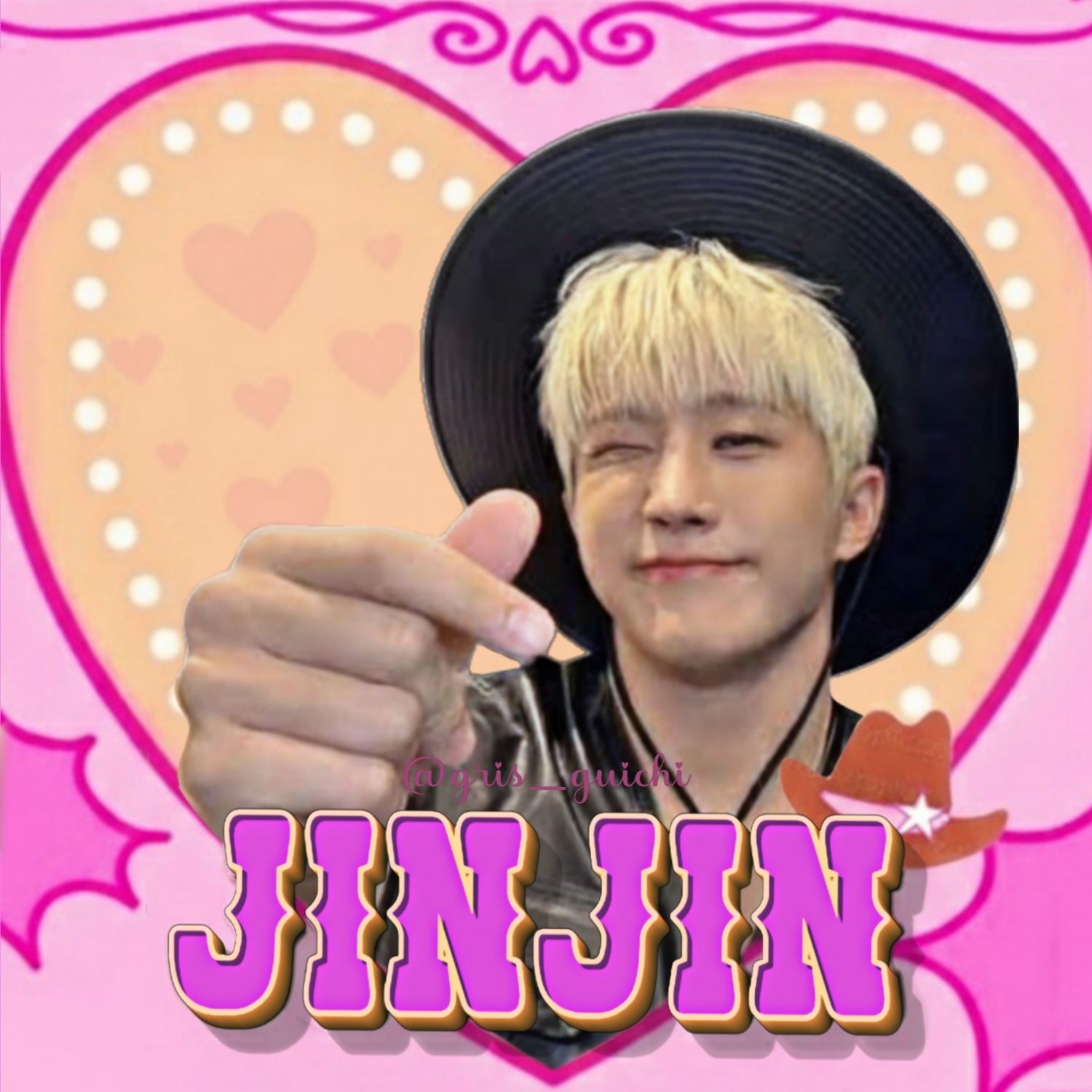 A moment captured by Jinjin (ASTRO)'s fan