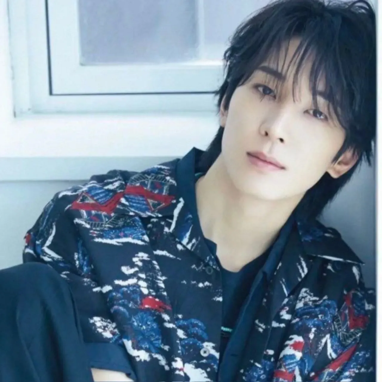 A moment captured by Wonwoo (SEVENTEEN)'s fan