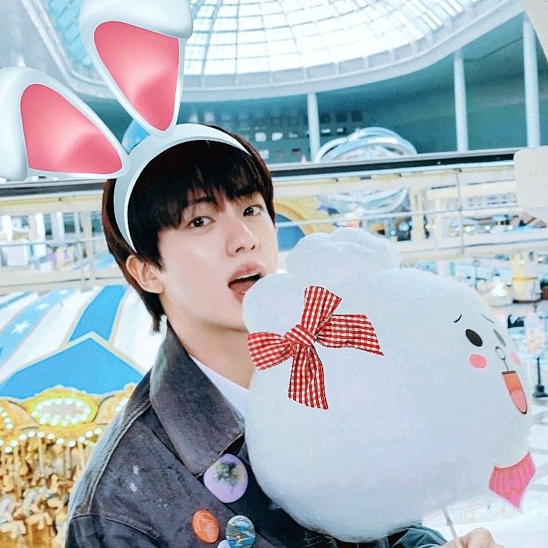 A moment captured by Jin (BTS)'s fan
