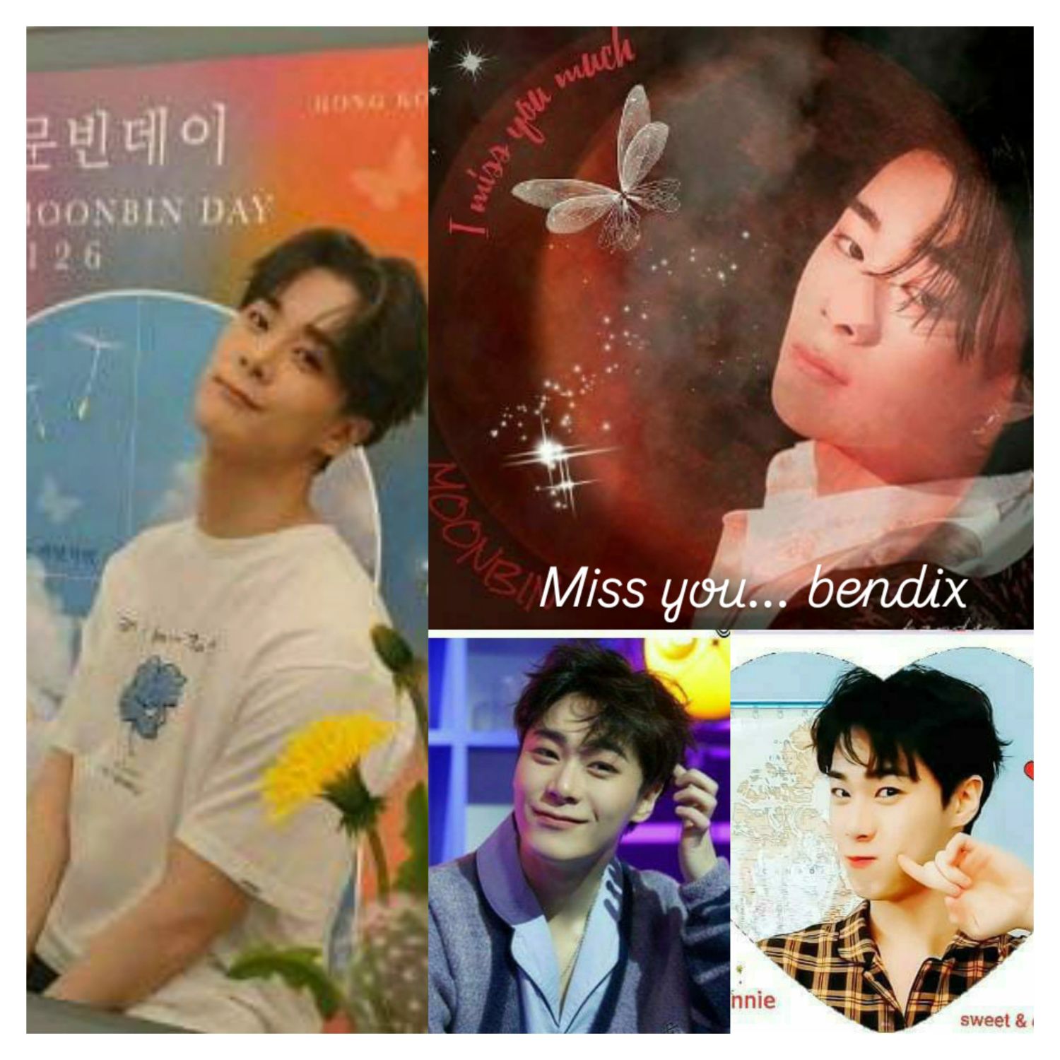 A moment captured by Moonbin (ASTRO)'s fan