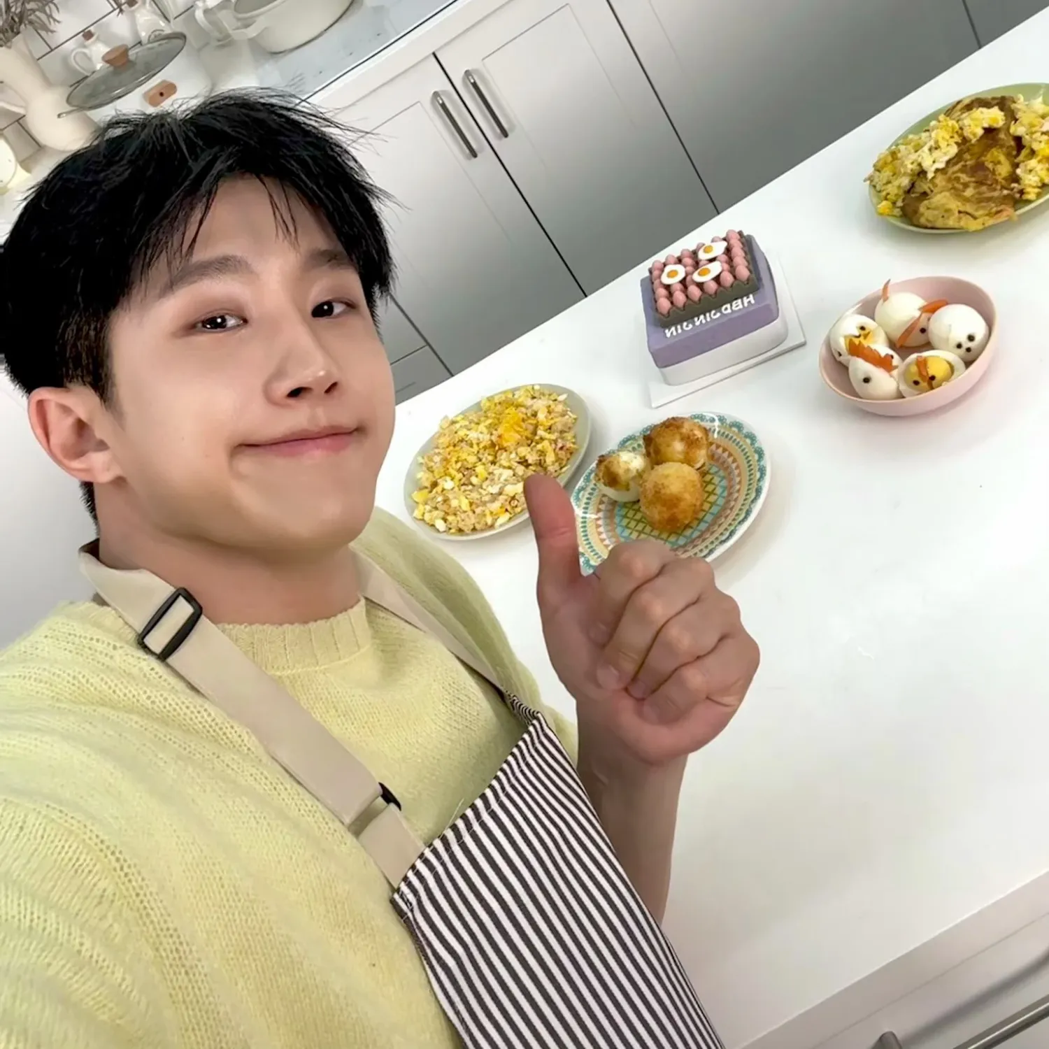 A moment captured by Jinjin (ASTRO)'s fan