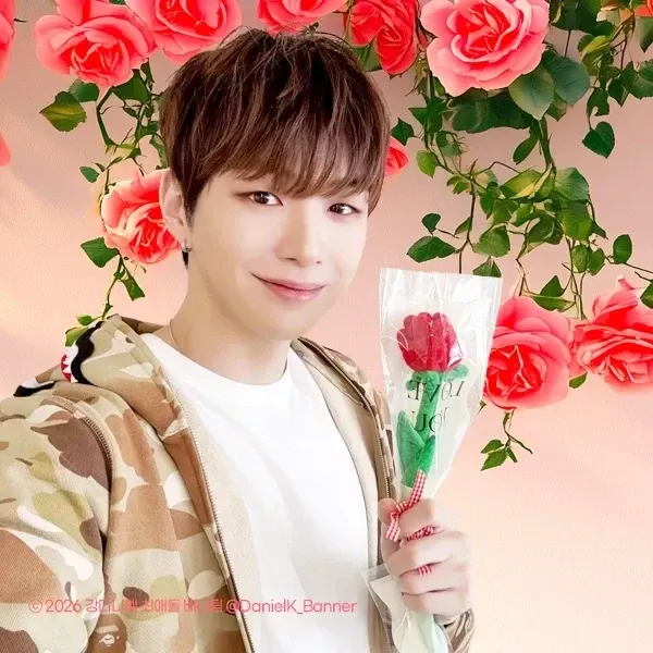 강다니엘의 비하인드 컷