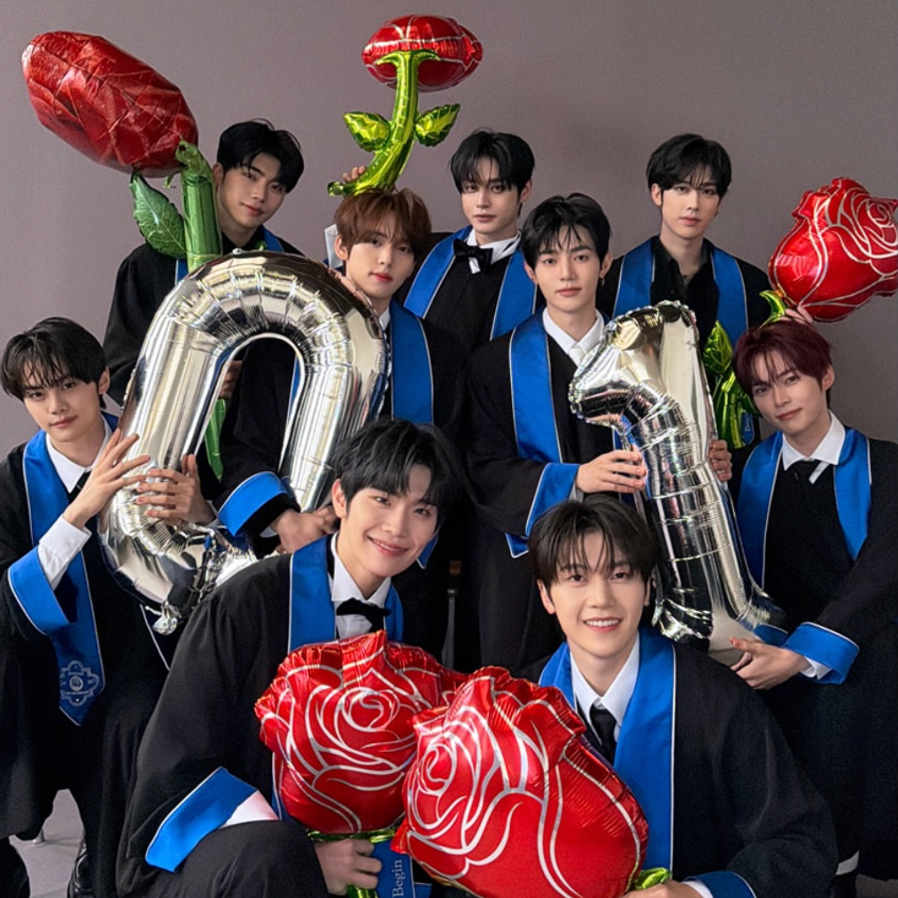 A moment captured by ZEROBASEONE's fan