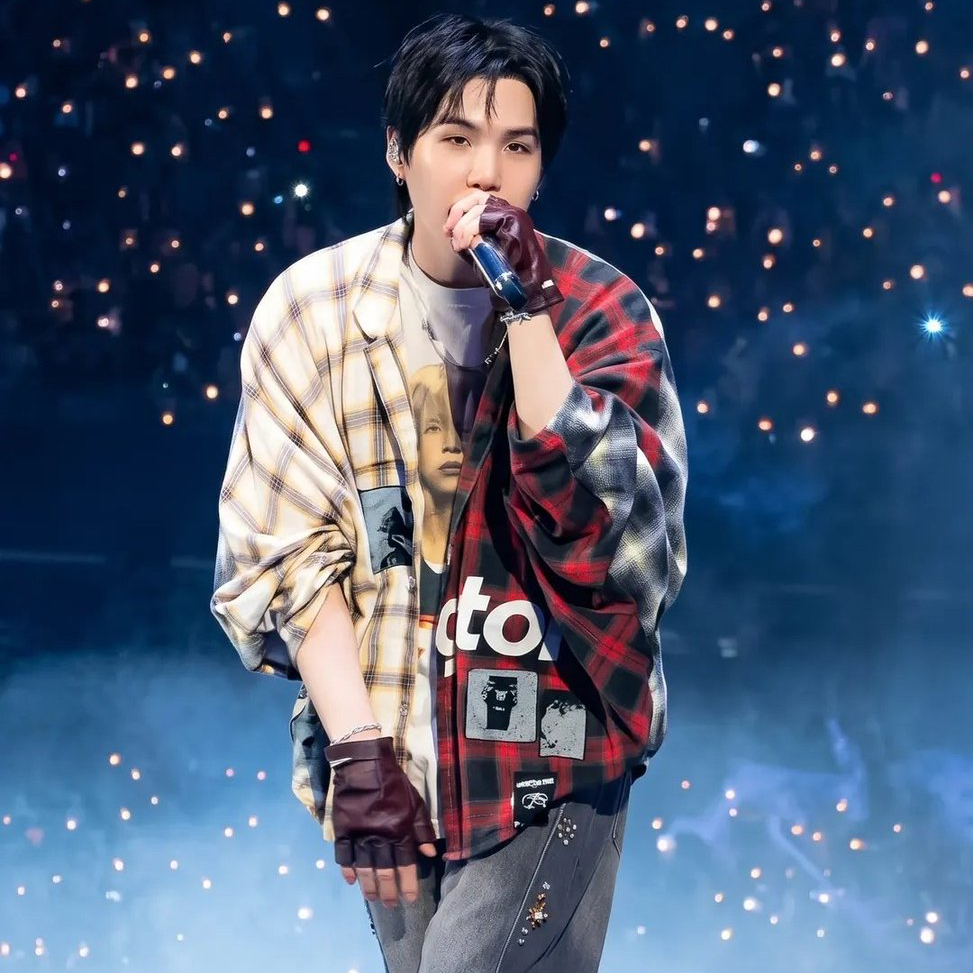 Momen yang diabadikan oleh penggemar SUGA (BTS)