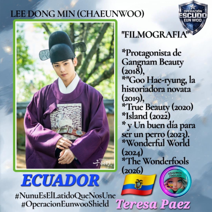 Behind-the-scenes cut of Eunwoo (ASTRO)