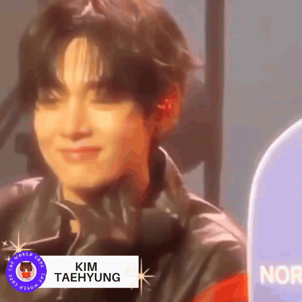 A moment captured by V (BTS)'s fan