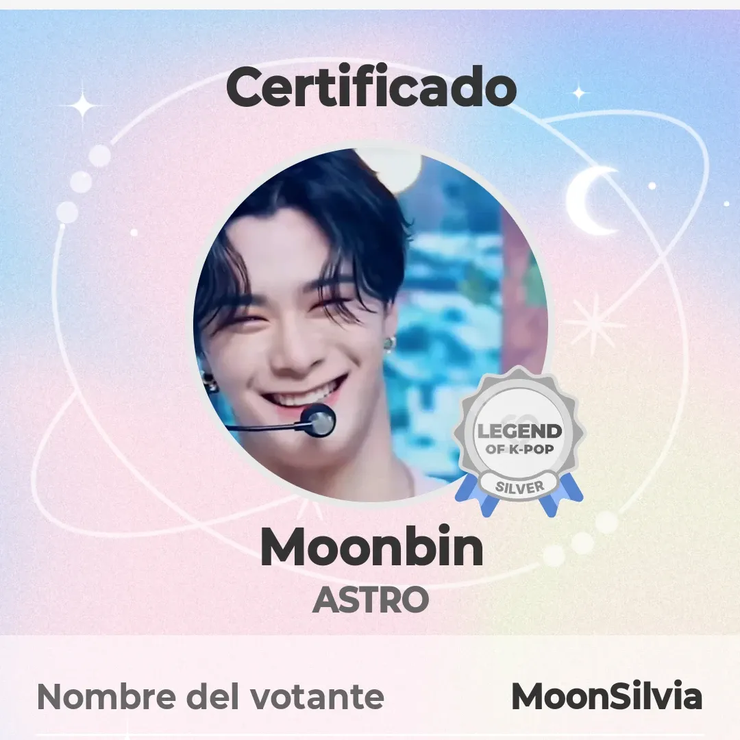 Recent activity shot of Moonbin (ASTRO)