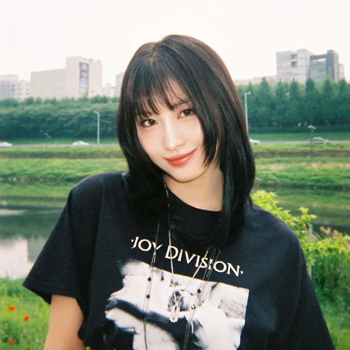 Recent activity shot of Momo (TWICE)