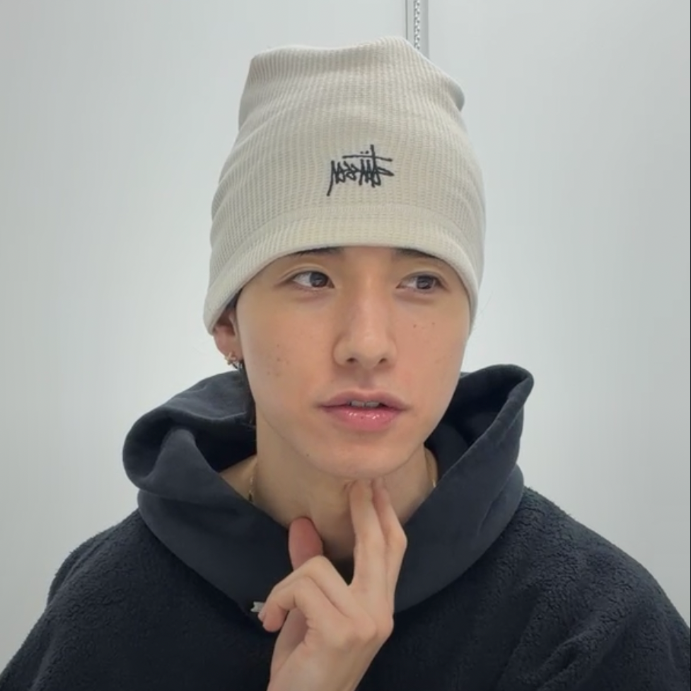 Recent activity shot of Sato Keigo (JO1)