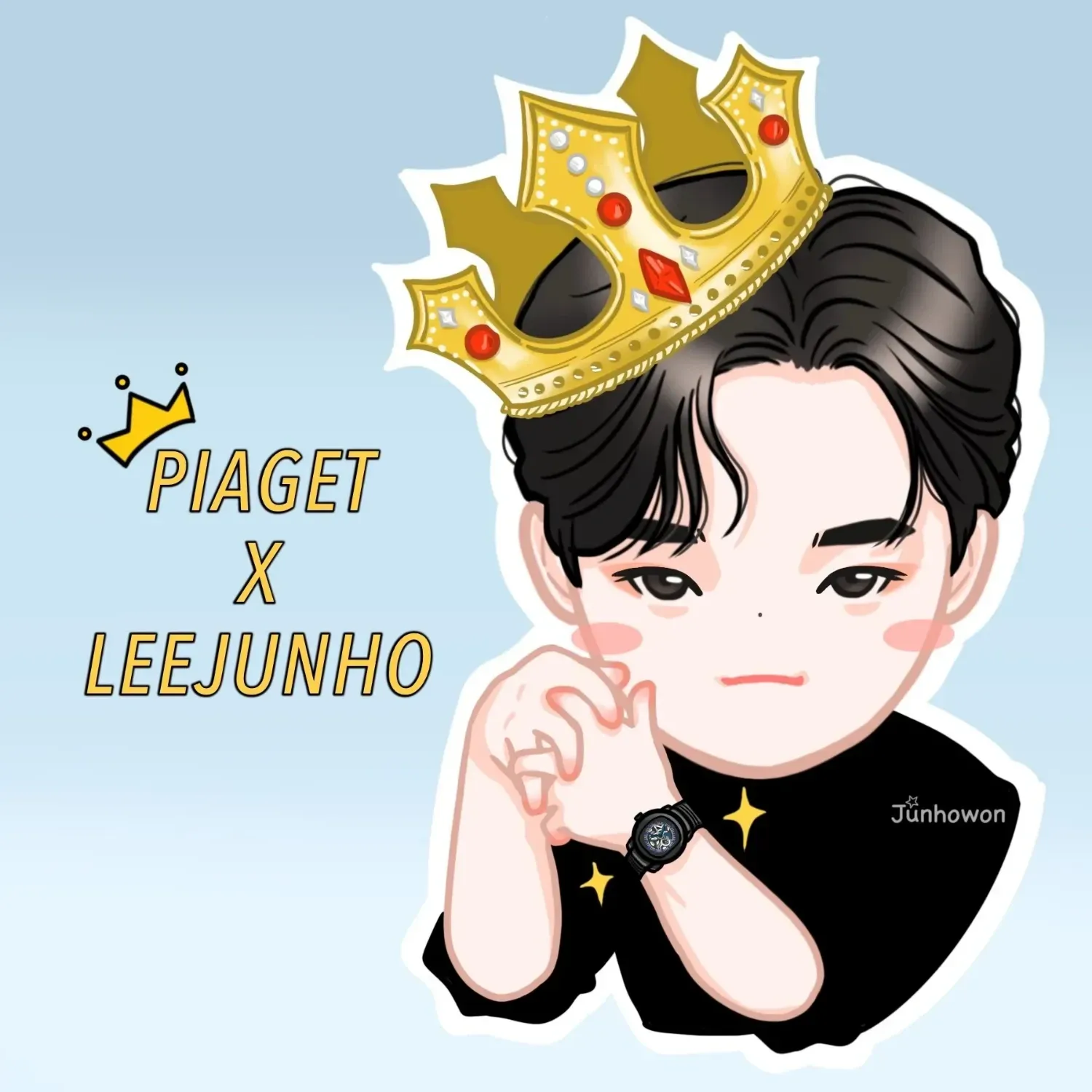 Recent activity shot of Junho (2PM)