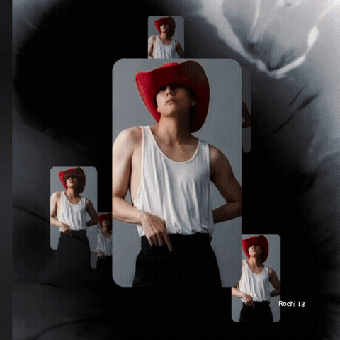 뷔 (방탄소년단)의 비하인드 컷