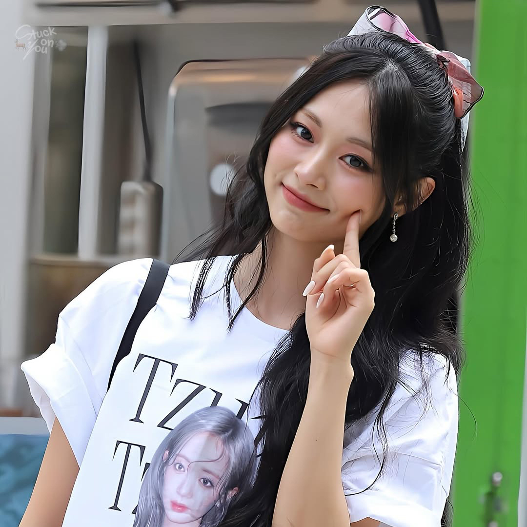 子瑜 (TWICE)粉丝拍下的瞬间