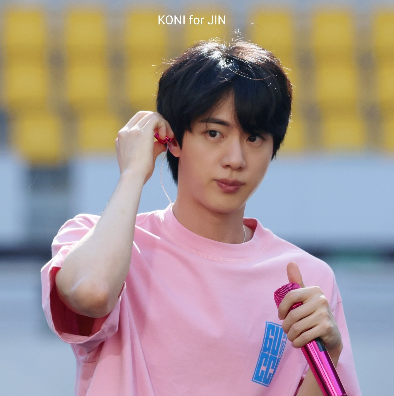 Potret di balik layar Jin (BTS)