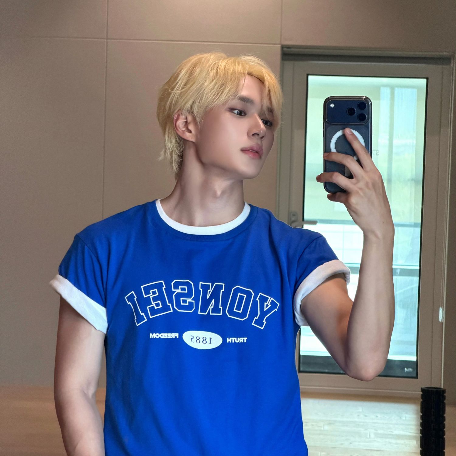 Recent activity shot of Kim Junseo (ALPHA DRIVE ONE)