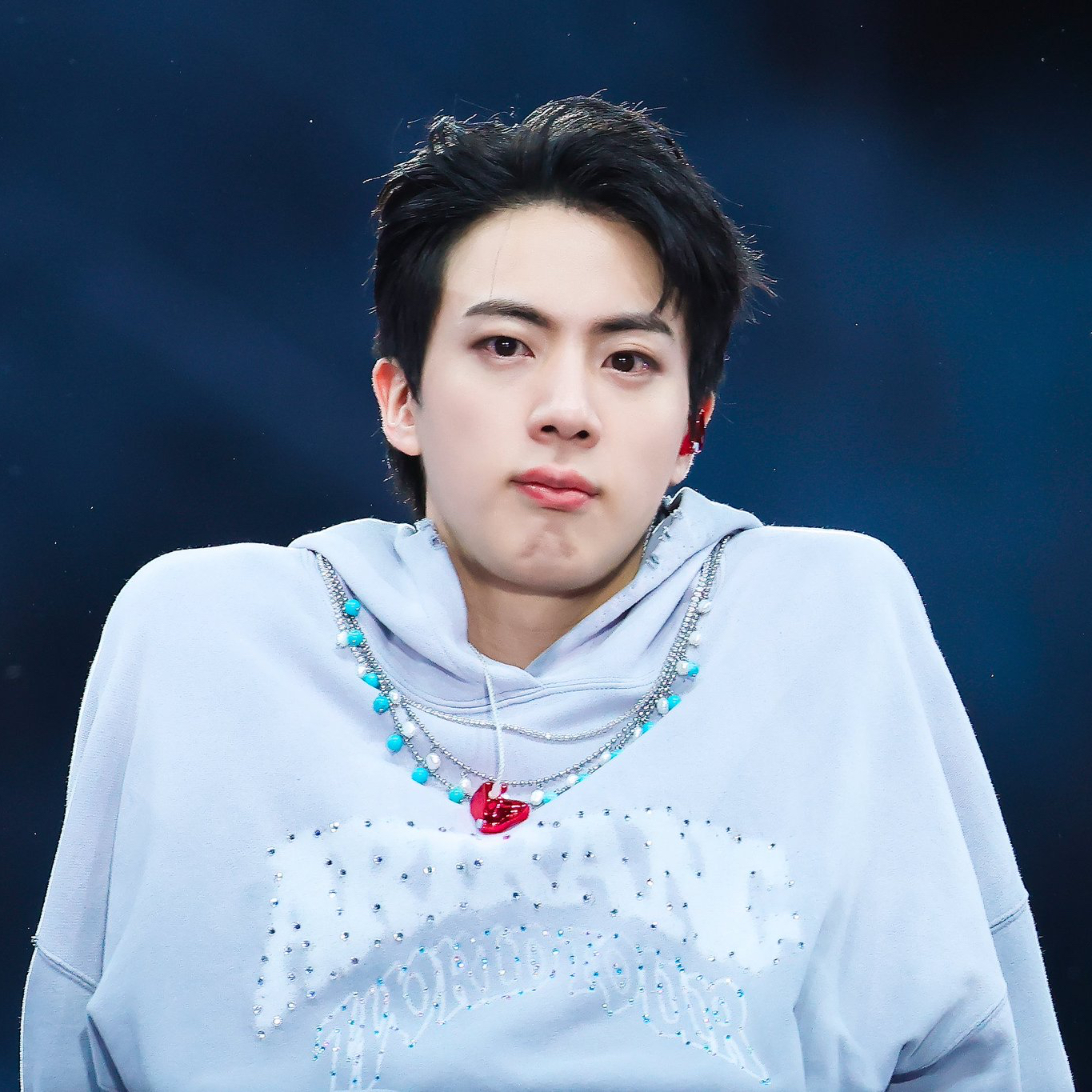 Momen yang diabadikan oleh penggemar Jin (BTS)