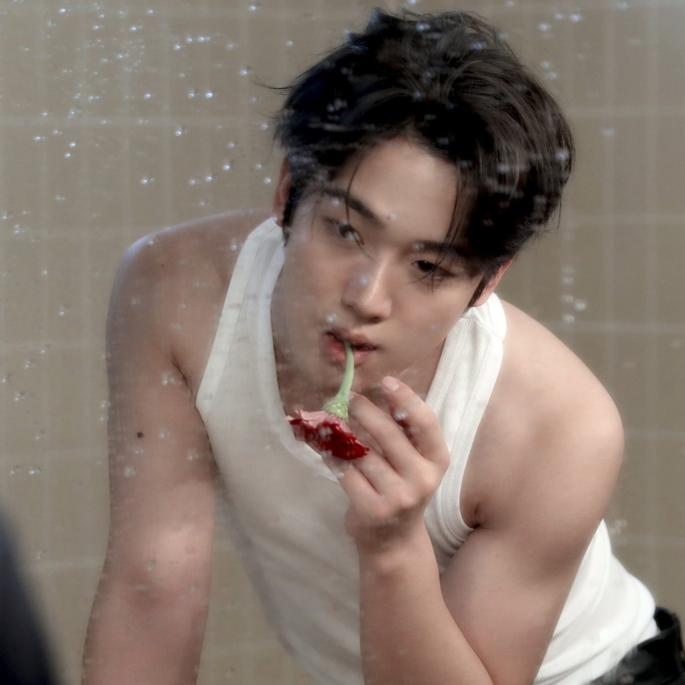 A moment captured by Kim Yohan (WEi)'s fan