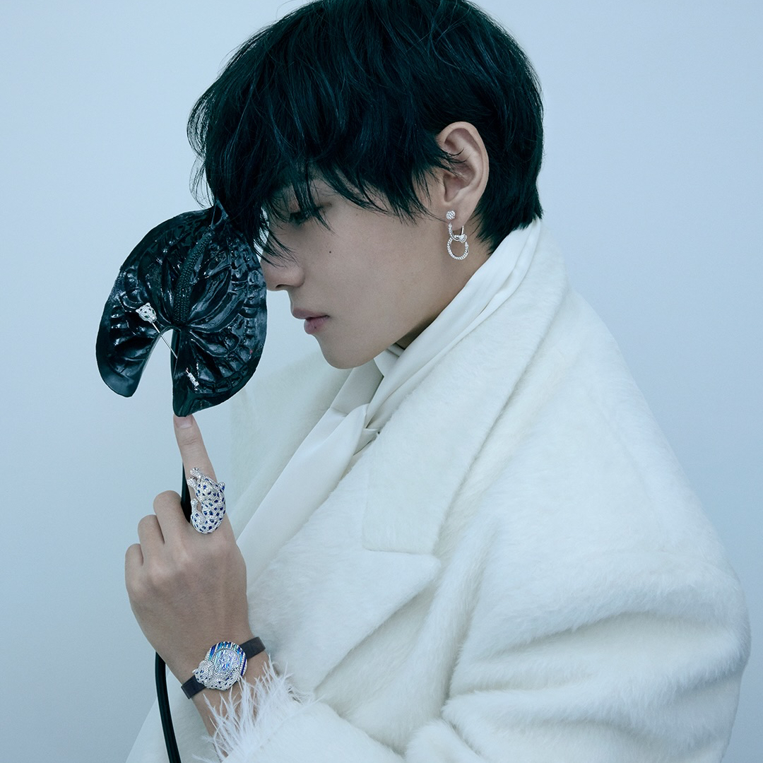 A moment captured by V (BTS)'s fan