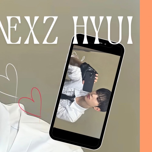 Behind-the-scenes cut of Hyui (NEXZ)