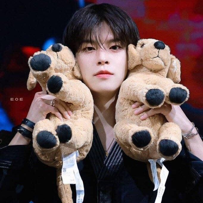 Recent activity shot of Seungmin (Stray Kids)