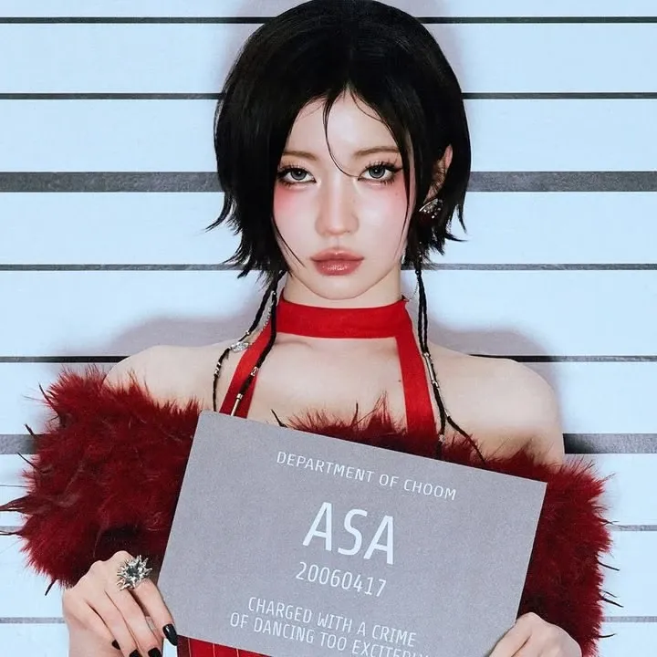 Recent activity shot of Asa (BABYMONSTER)