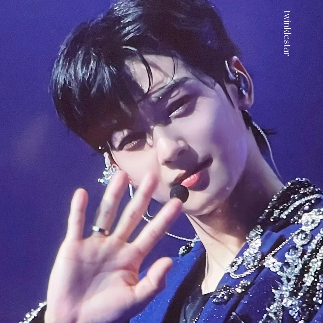 Recent activity shot of Eunwoo (ASTRO)