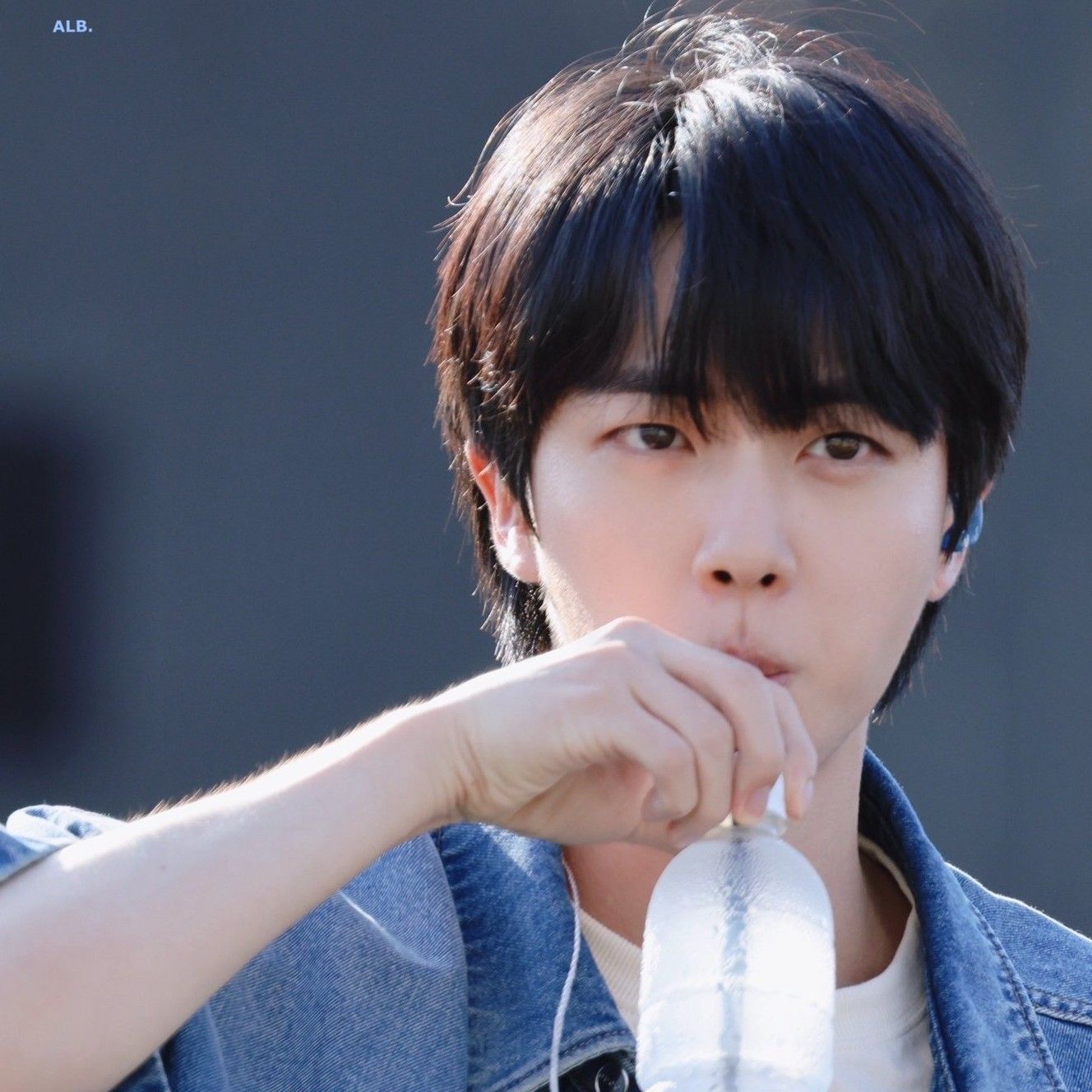 Momen yang diabadikan oleh penggemar Jin (BTS)