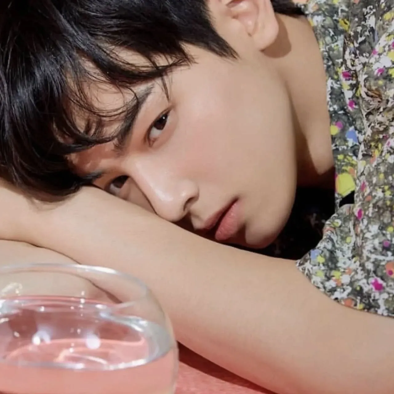 Recent activity shot of Eunwoo (ASTRO)