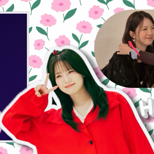 Behind-the-scenes cut of Ayaka (NiziU)