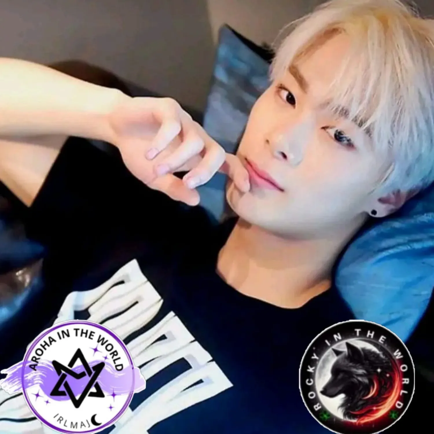 A moment captured by Moonbin (ASTRO)'s fan