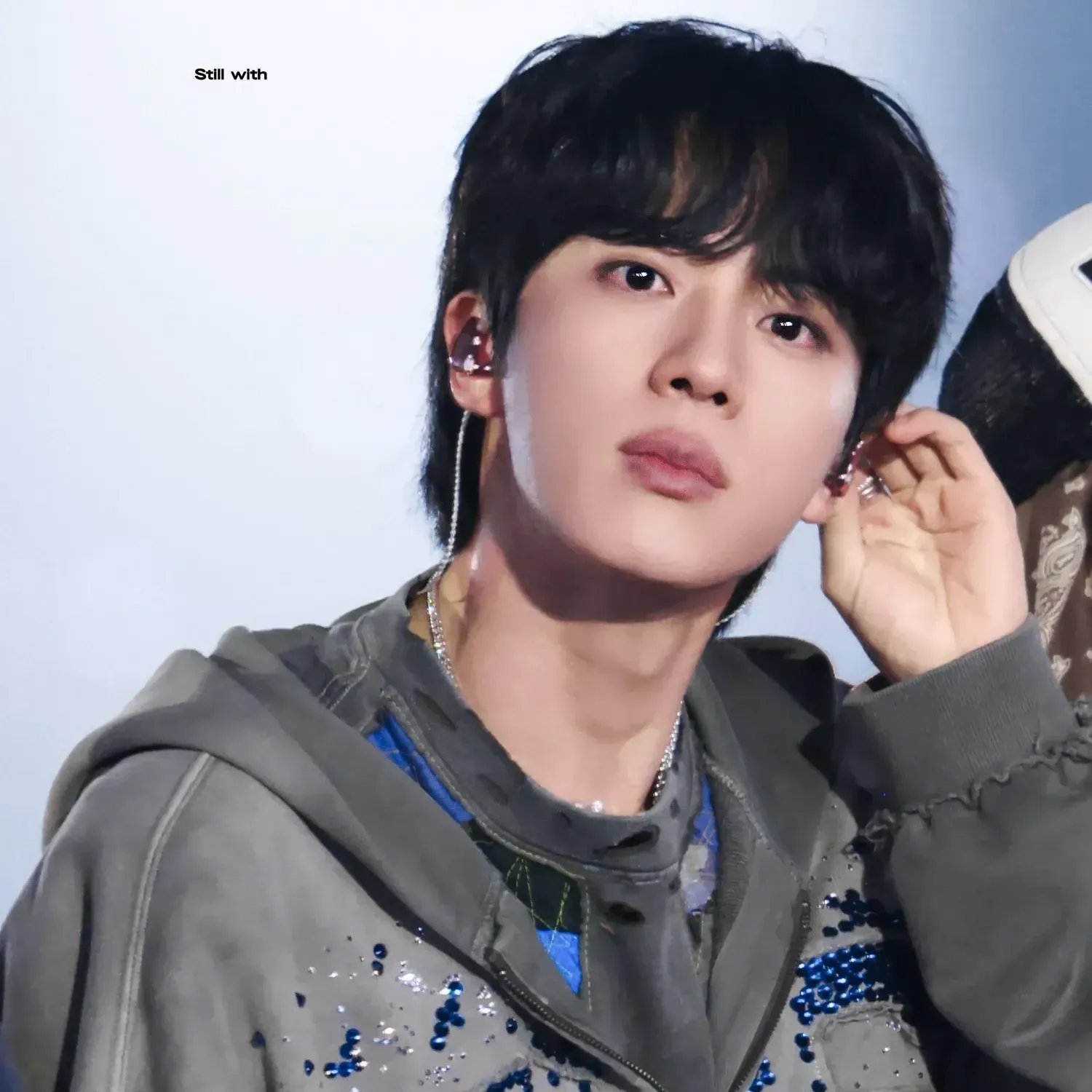 Recent activity shot of Jin (BTS)