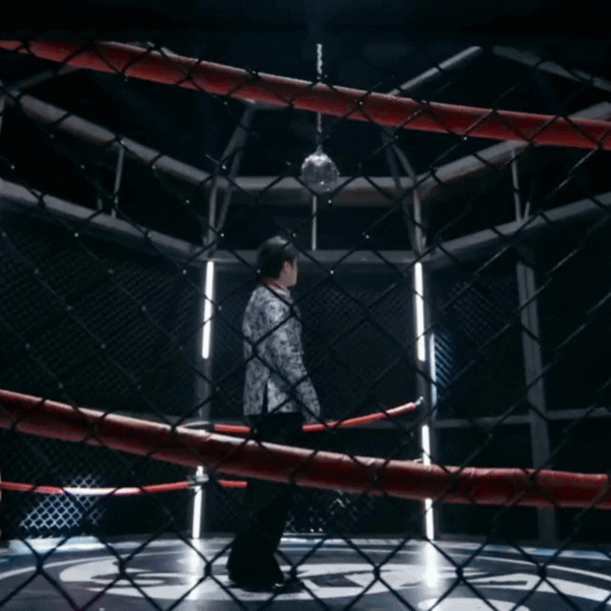 A moment captured by Changbin (Stray Kids)'s fan