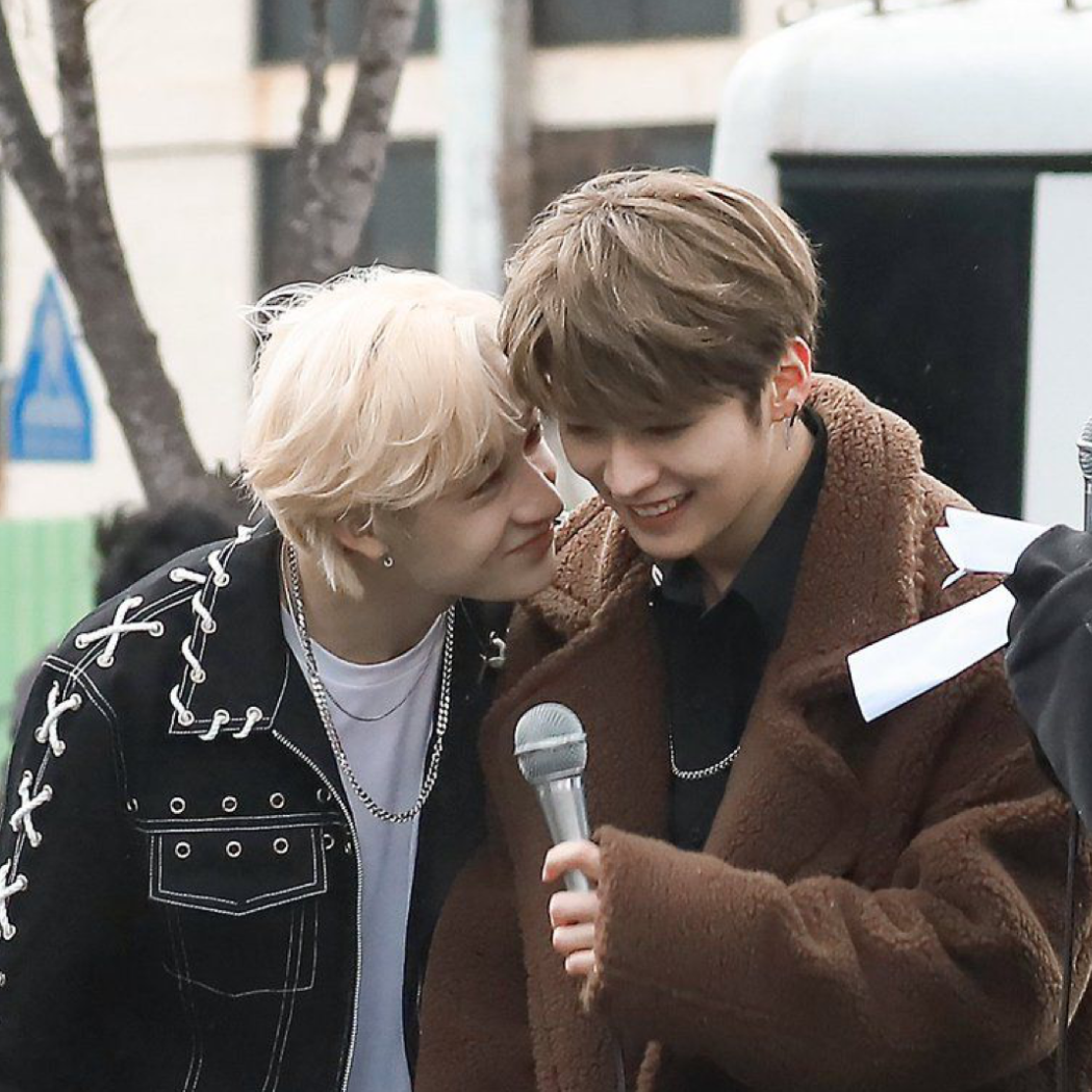 Recent activity shot of Bang Chan (Stray Kids)