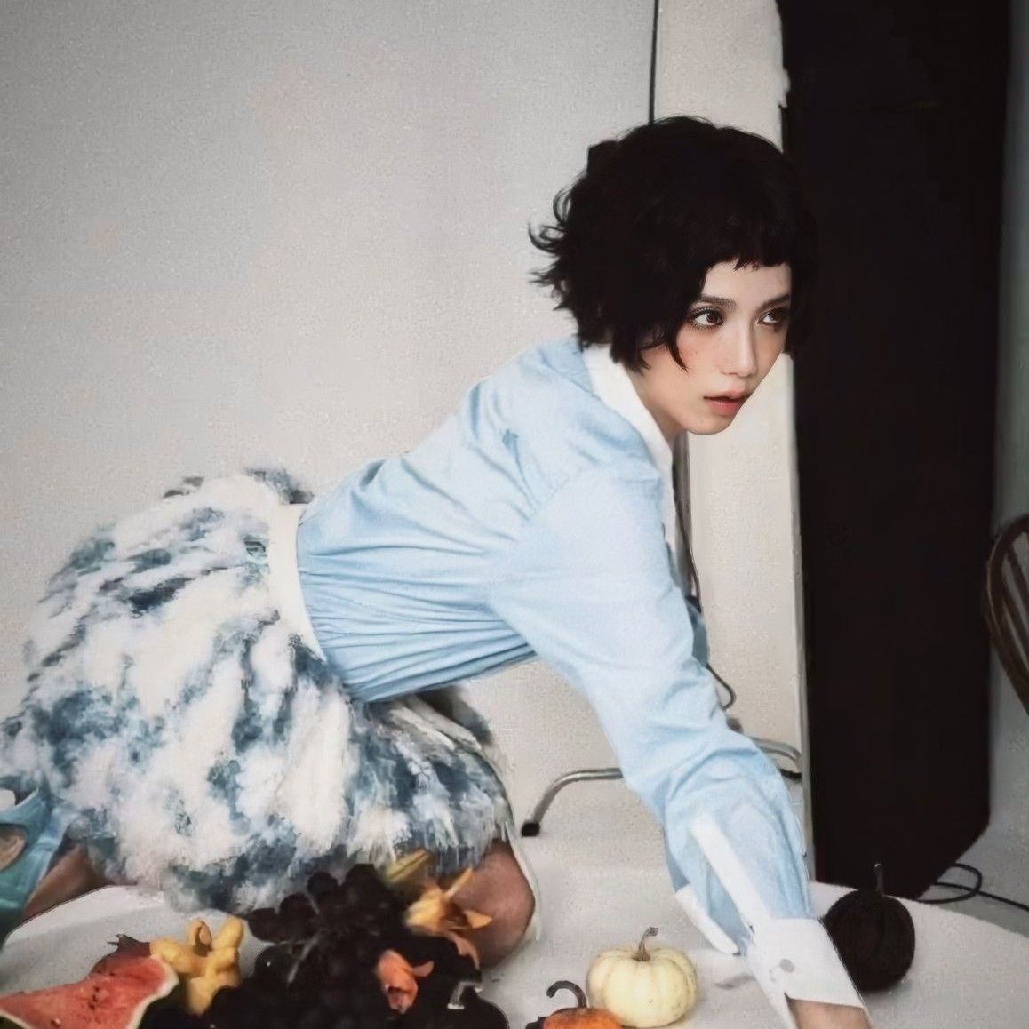 지수 (BLACKPINK)의 비하인드 컷