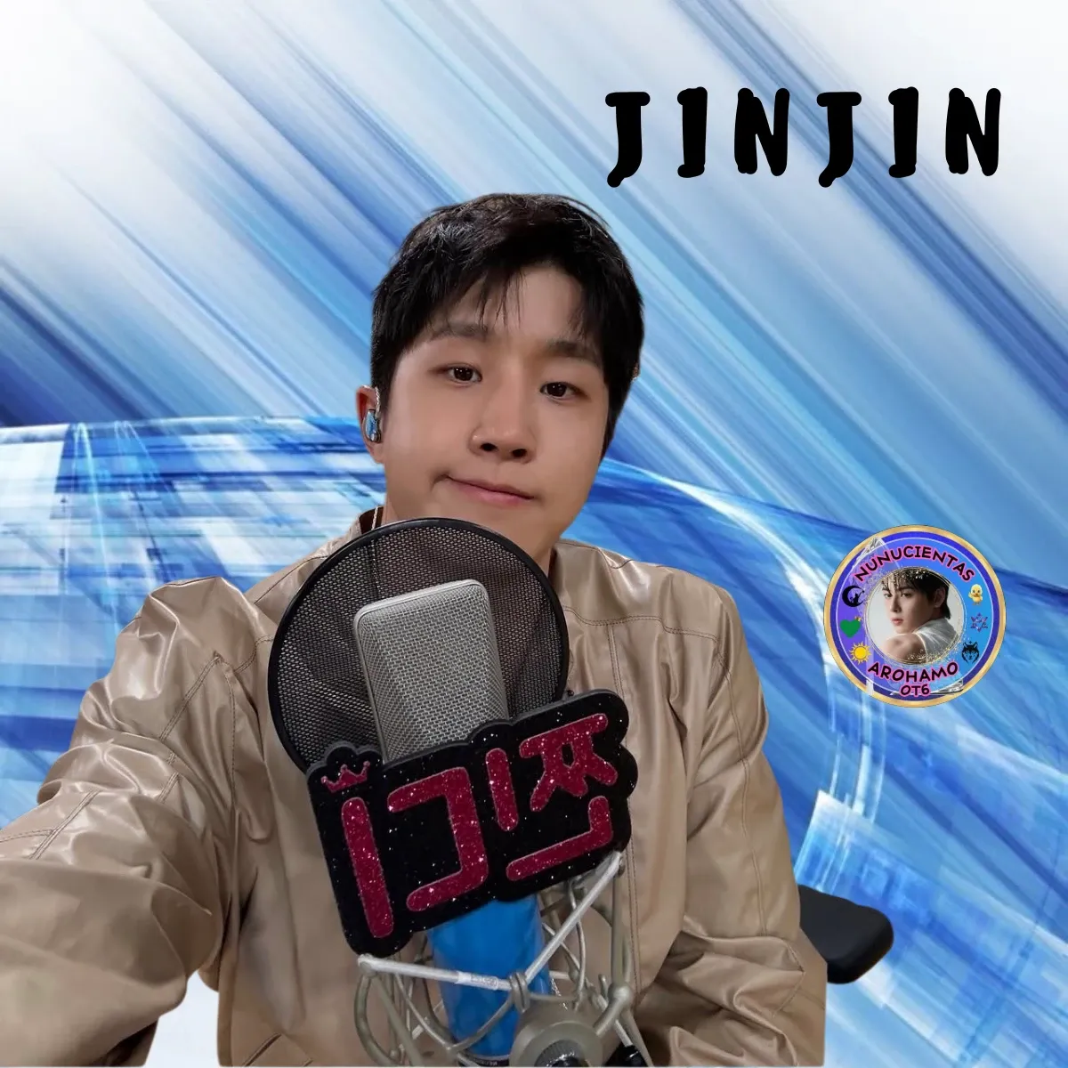 A moment captured by Jinjin (ASTRO)'s fan