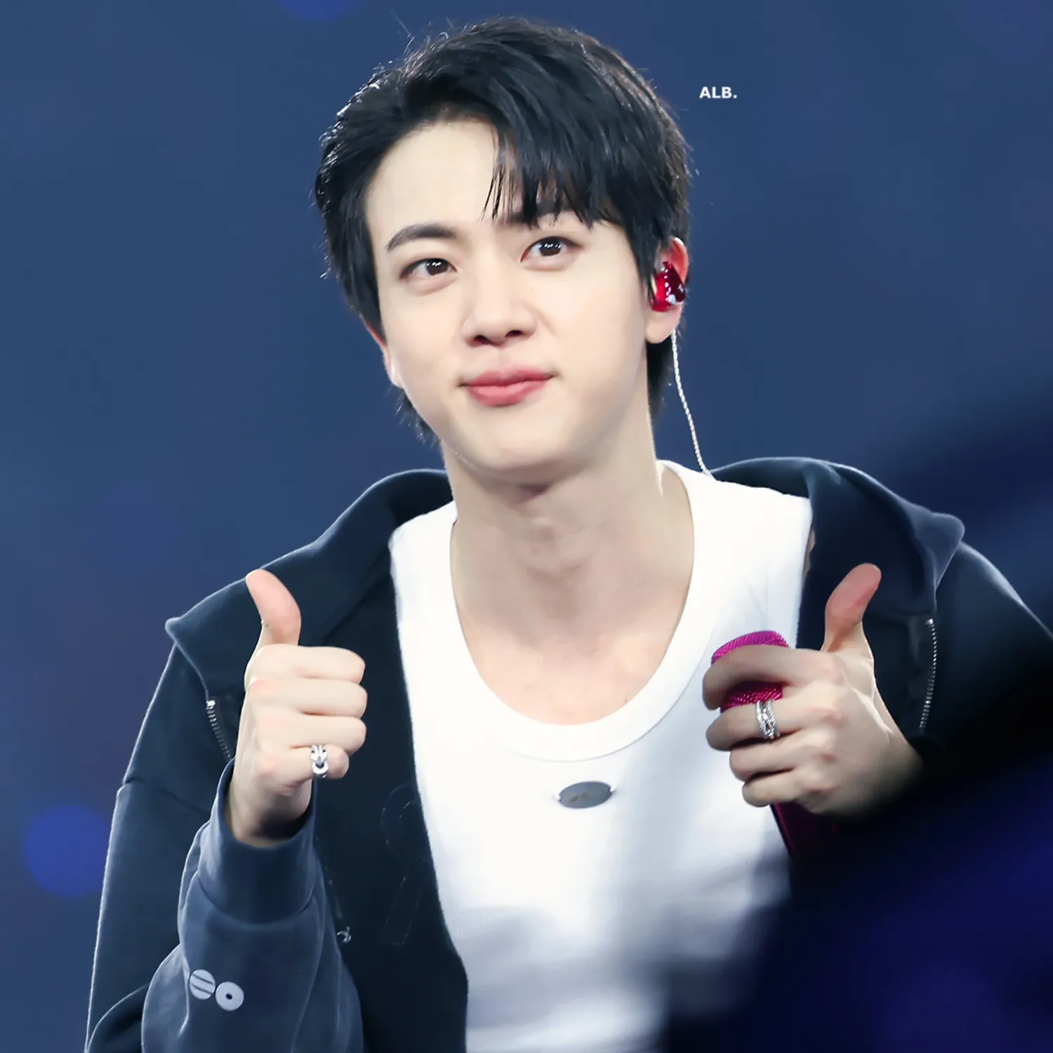 Momen yang diabadikan oleh penggemar Jin (BTS)