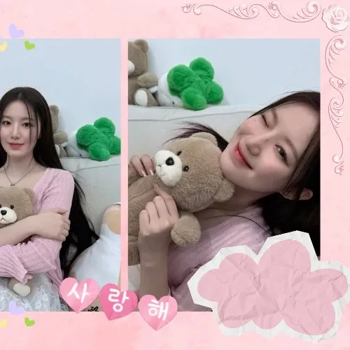 Recent activity shot of Shuhua (i-dle)
