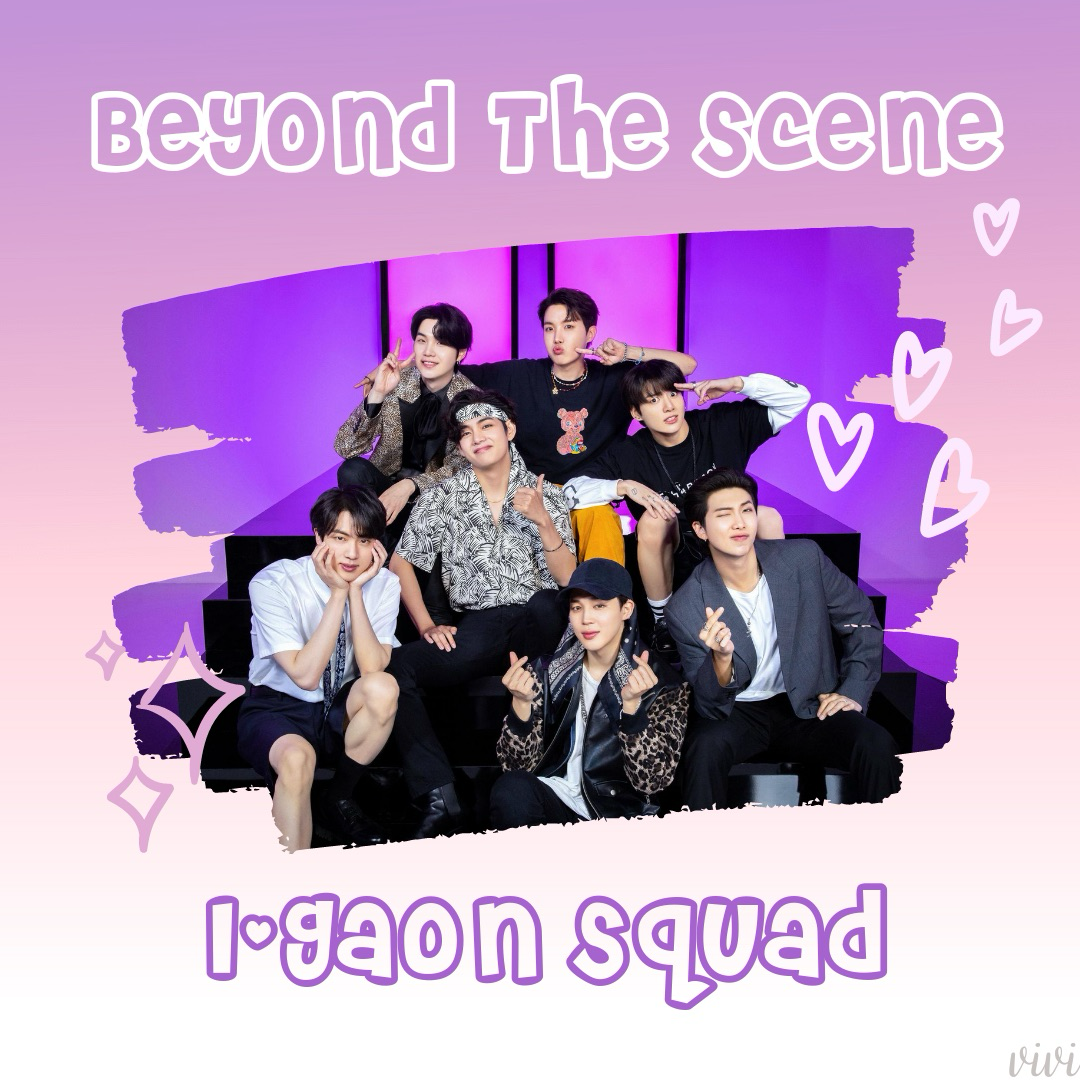 BTSの舞台裏ショット