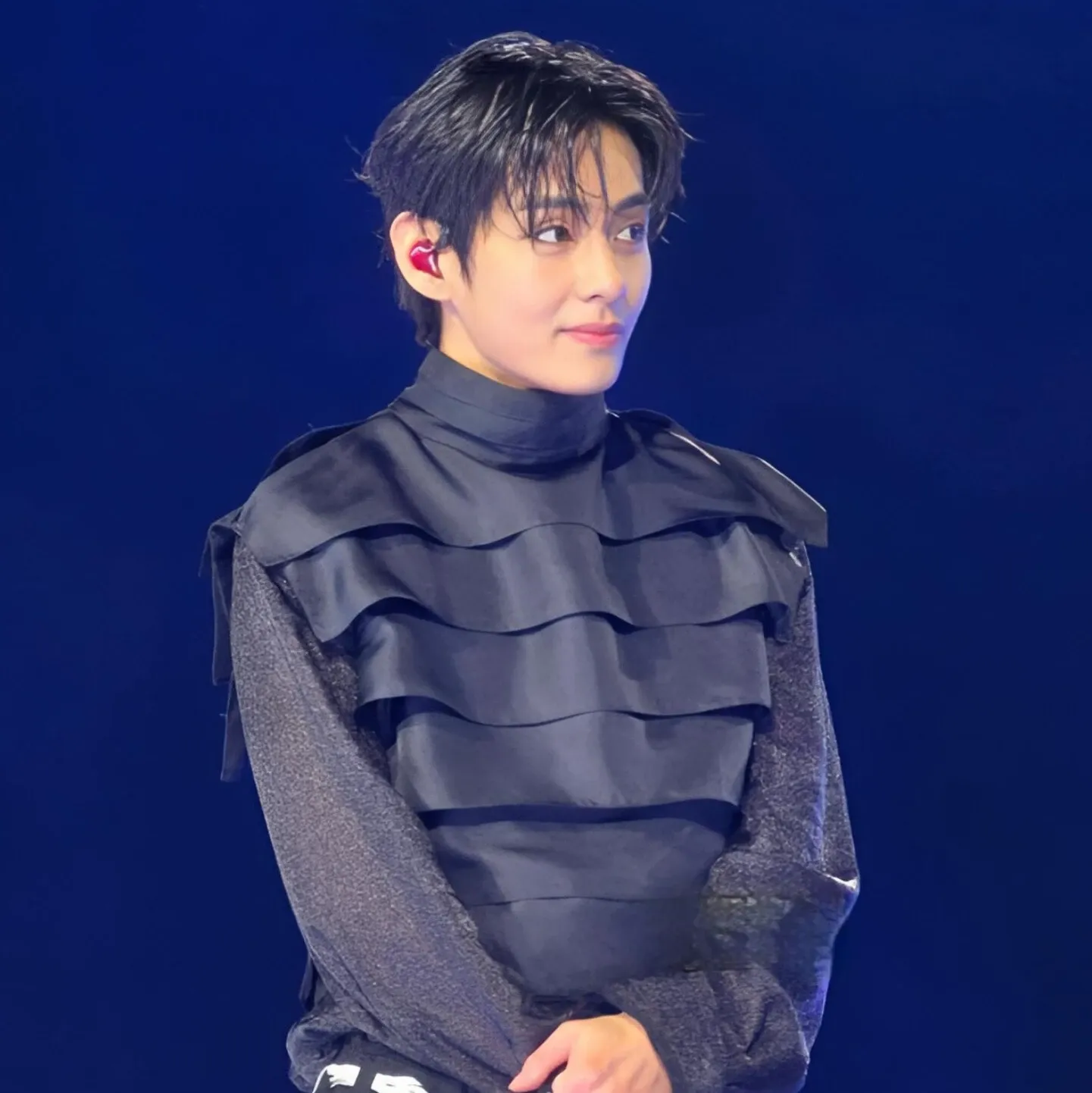 A moment captured by V (BTS)'s fan