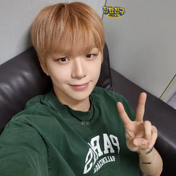 A moment captured by Kang Daniel's fan
