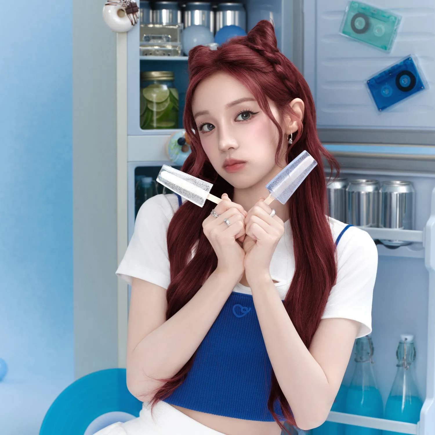 Momen yang diabadikan oleh penggemar Yuqi (i-dle)