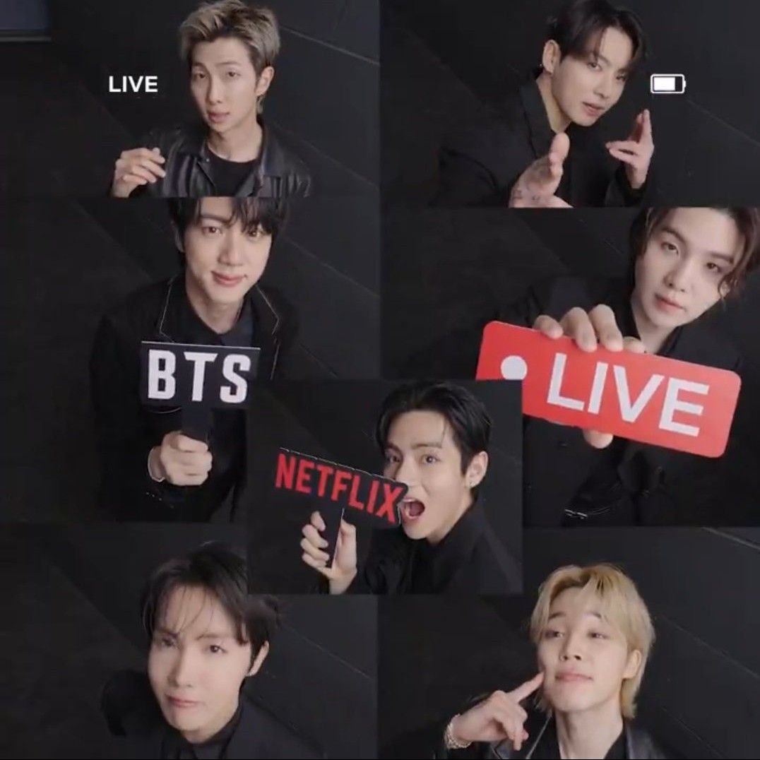 Momen yang diabadikan oleh penggemar BTS