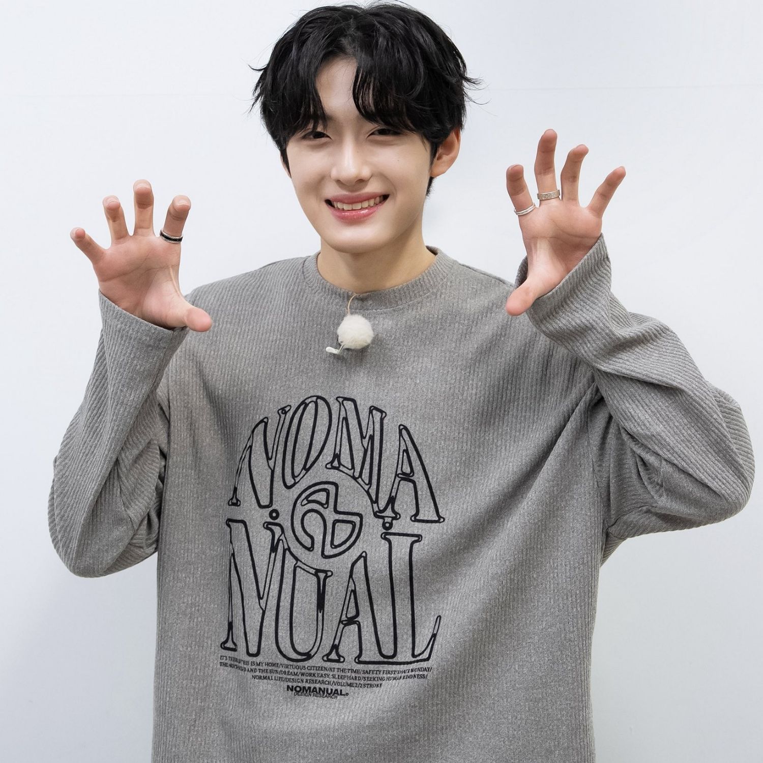 A moment captured by Chung Sanghyeon (ALPHA DRIVE ONE)'s fan