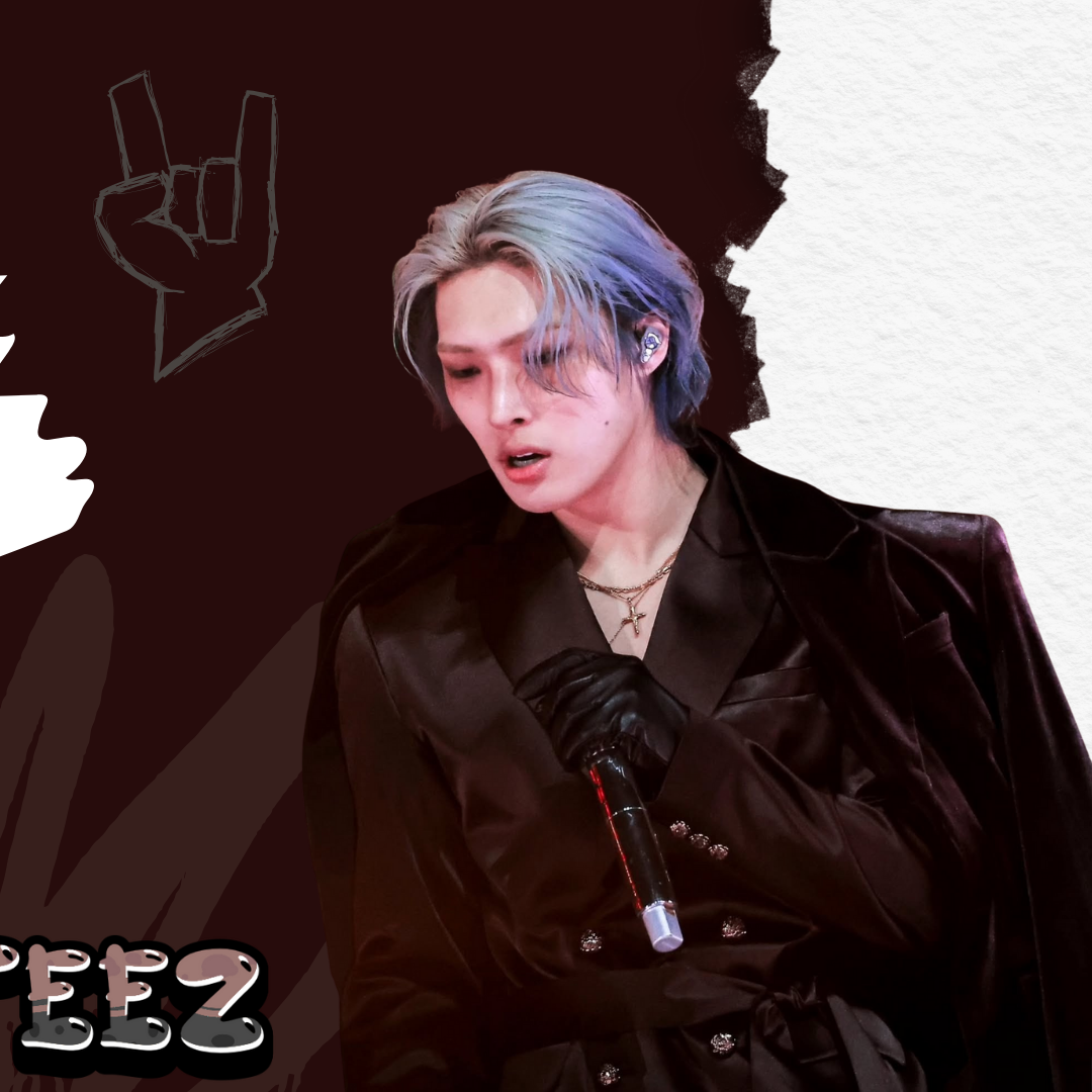 Recent activity shot of Mingi (ATEEZ)
