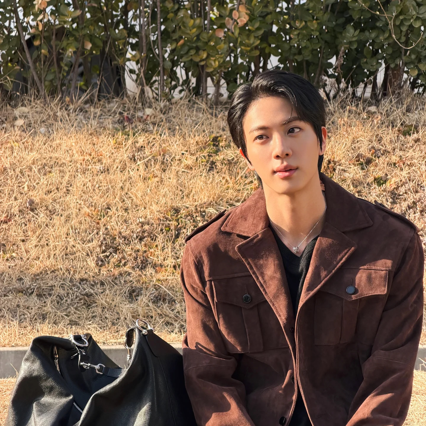 Foto terbaru Jin (BTS)