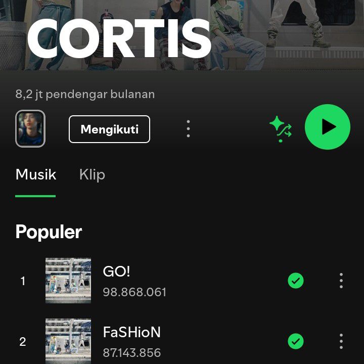 A moment captured by CORTIS's fan